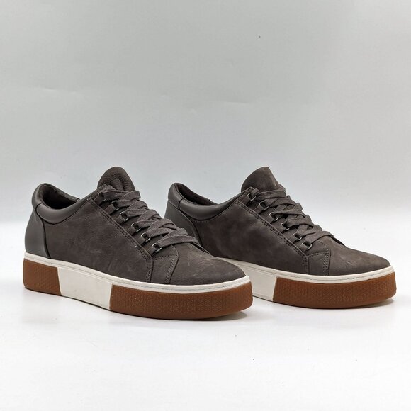 Caslon Shoes - Caslon Women Andes Grey Granite Leather Walking lace-up sneaker size 8.5